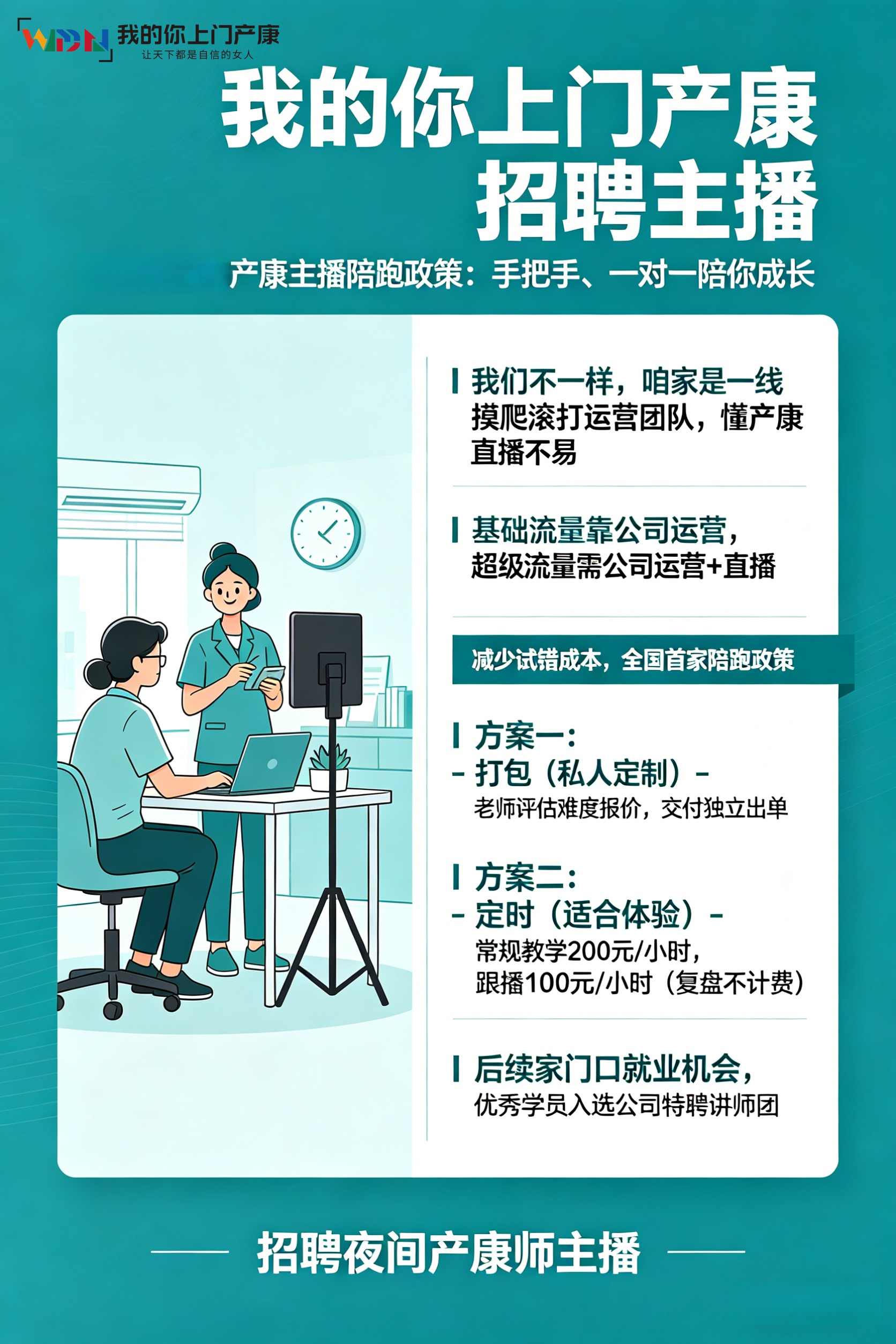 我的你上门产康 | 产康主播陪跑政策【20260403】